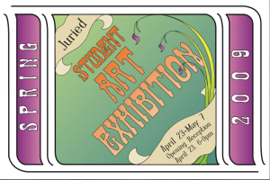 Companion postcard for exhibition poster competition